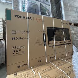 75” Inch Hisense Smart Fire Tv UHDTV 4K