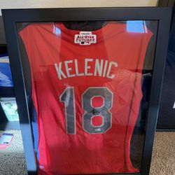 Framed All Star Futures Jarred Kelenic Autographed Jersey - Beckett COA