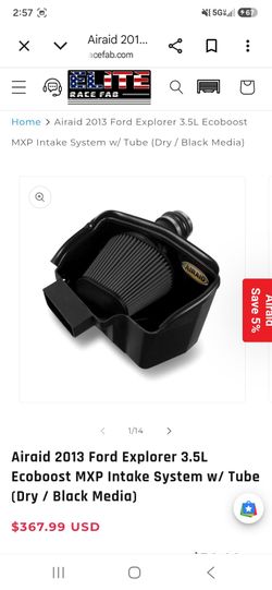 BRAND NEW  Airaid intake for Ford 3.5 EcoBoost Engine