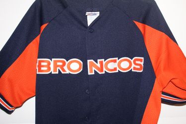 Broncos Jersey Button up-Size L