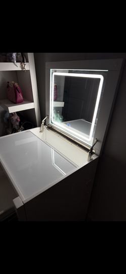White Vanity