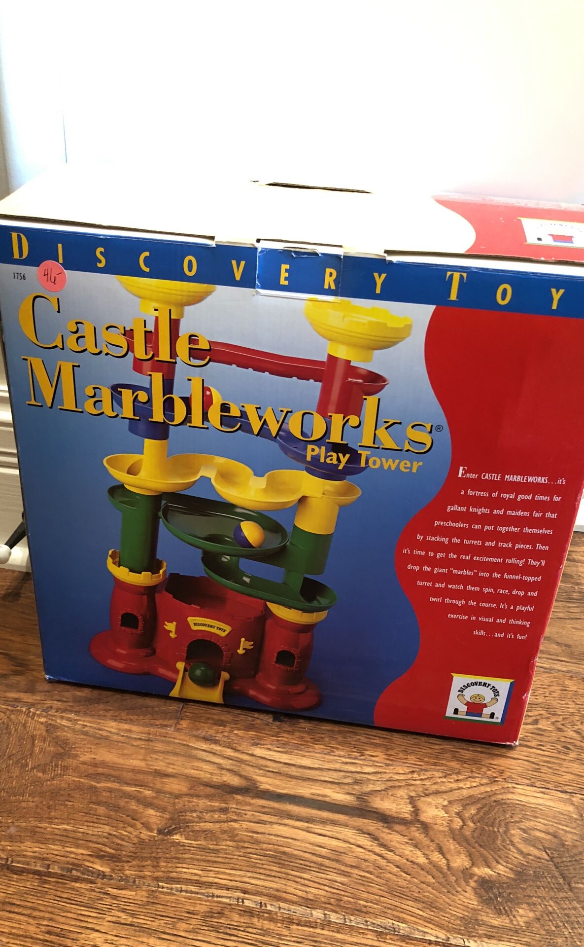 Discovery toys castle sales marbleworks play tower