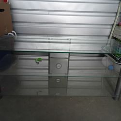 Glass Tv Stand $70