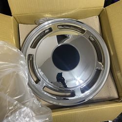 16” box Chevy hubcaps