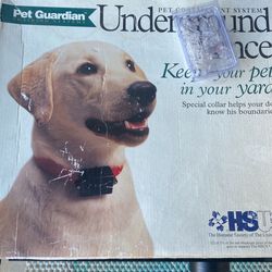 Underground: Pet Containment System