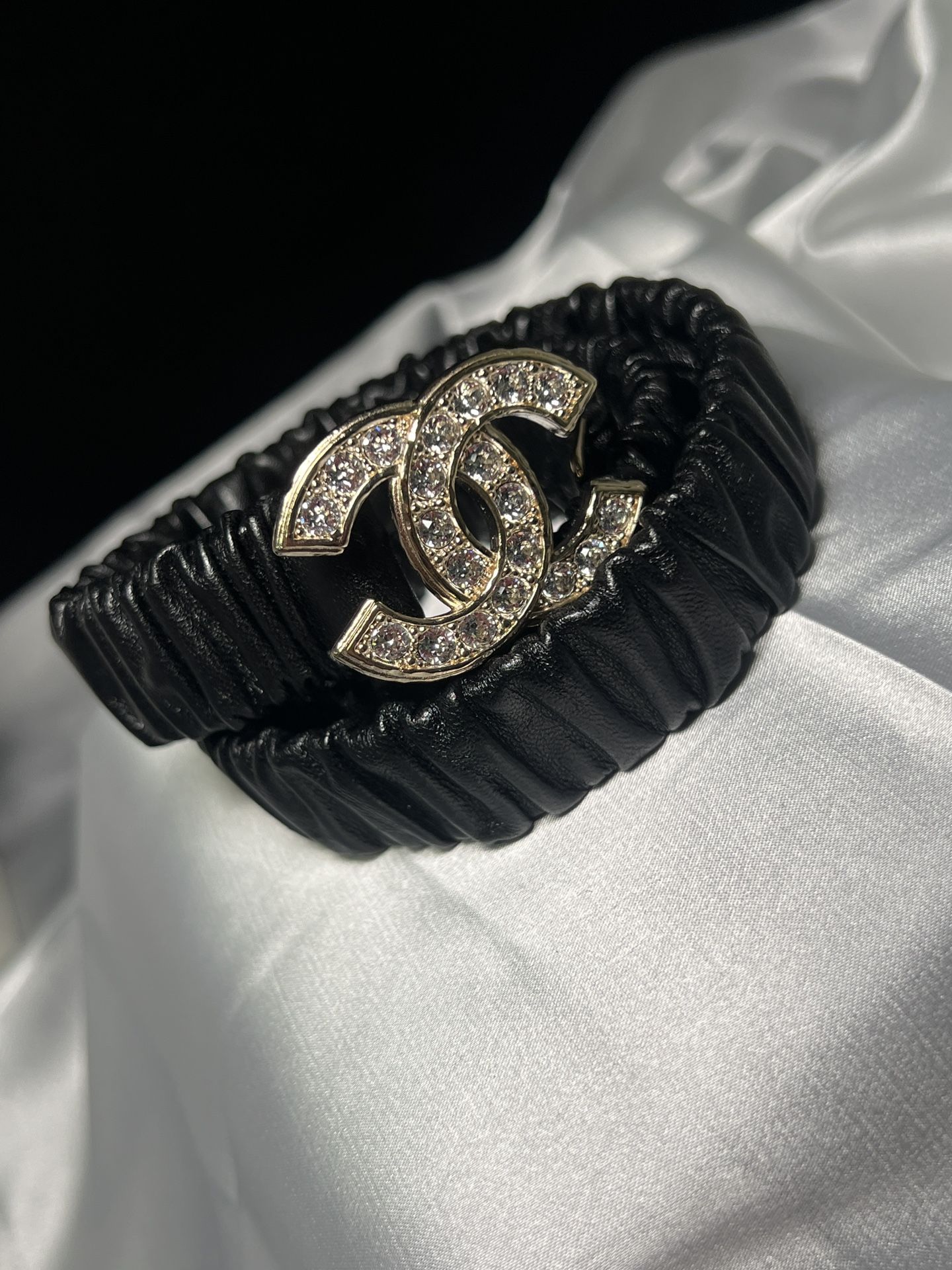 Chanel Interlocking CC Logo Belt