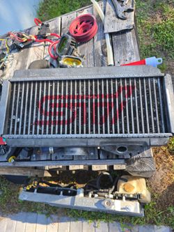 Wrx sti top mount intercooler