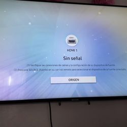 55" Samsung smart TV
