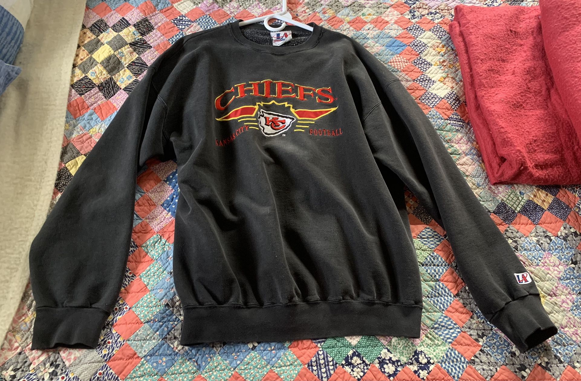 Mens KC Chiefs sweatshirt Large 