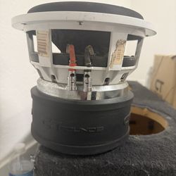 ct sounds meso 8” sub 1600 watts