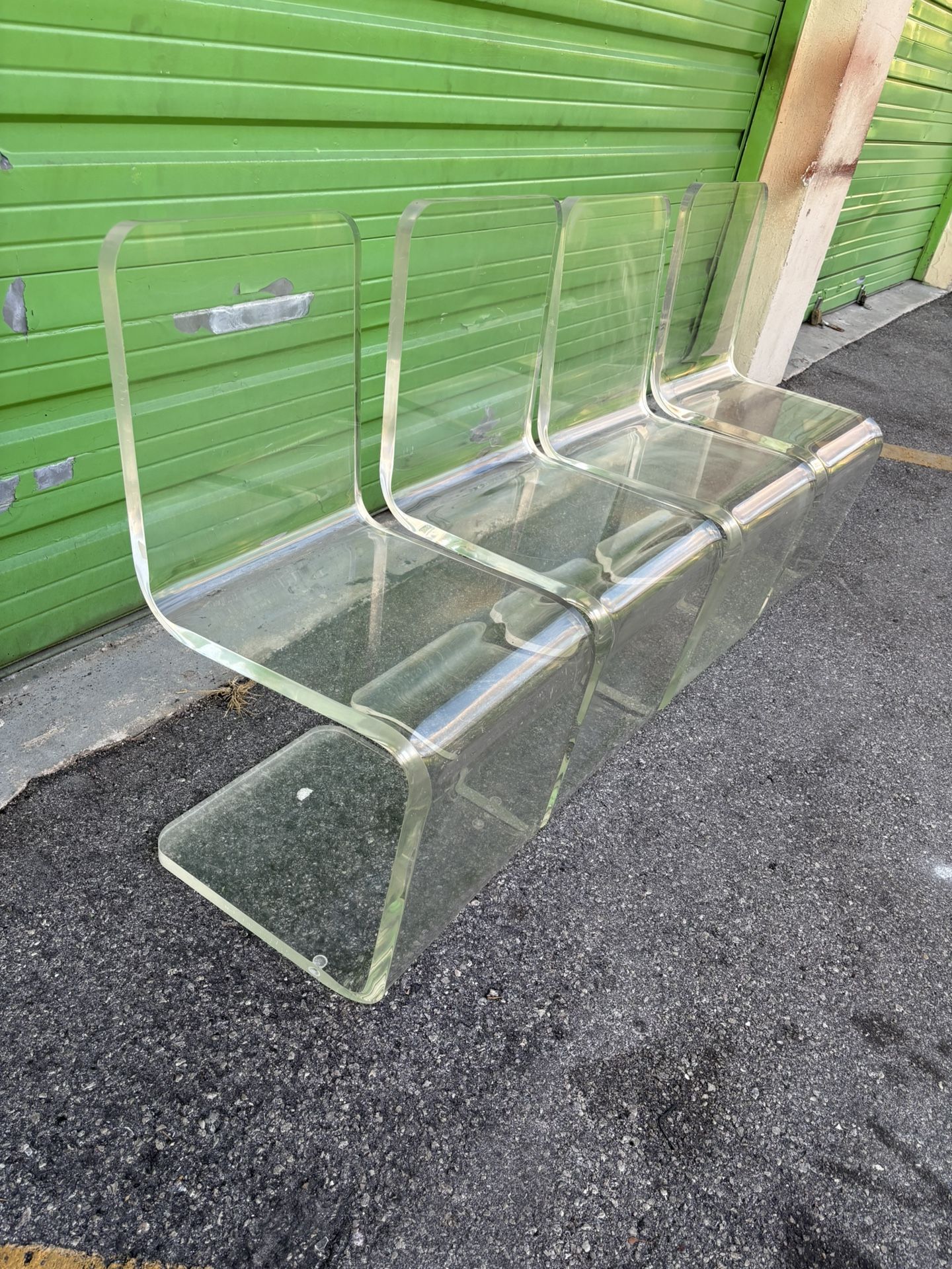 MCM Lucite Chairs / Dining Or Desk Chair