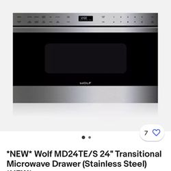 Wolf Drawer Microwave 
