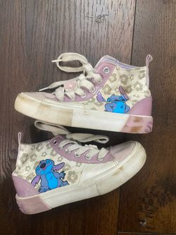 Girls Disney stitch shoes size 12 kids