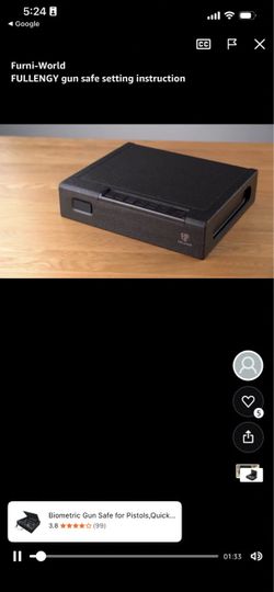 FULLENGY Biometric Gun Safe