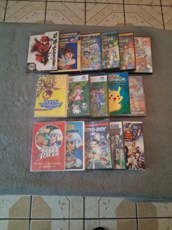 Lot Of 16 Anime English Dub DVDs