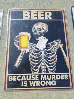 Aluminum signs