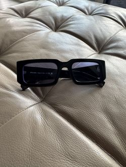 PRADA PR 06YS 02Z01O Black Blue Violet 53 mm Men's Sunglasses