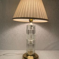 Vintage Crystal Handcut Hollywood Regency 