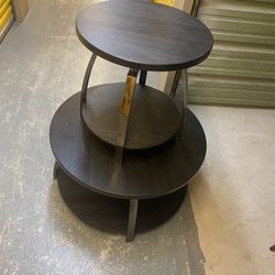Living Room Tables , Black&chrome 