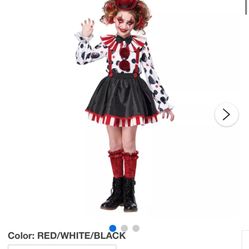 Sinister Clown Halloween Costume 
