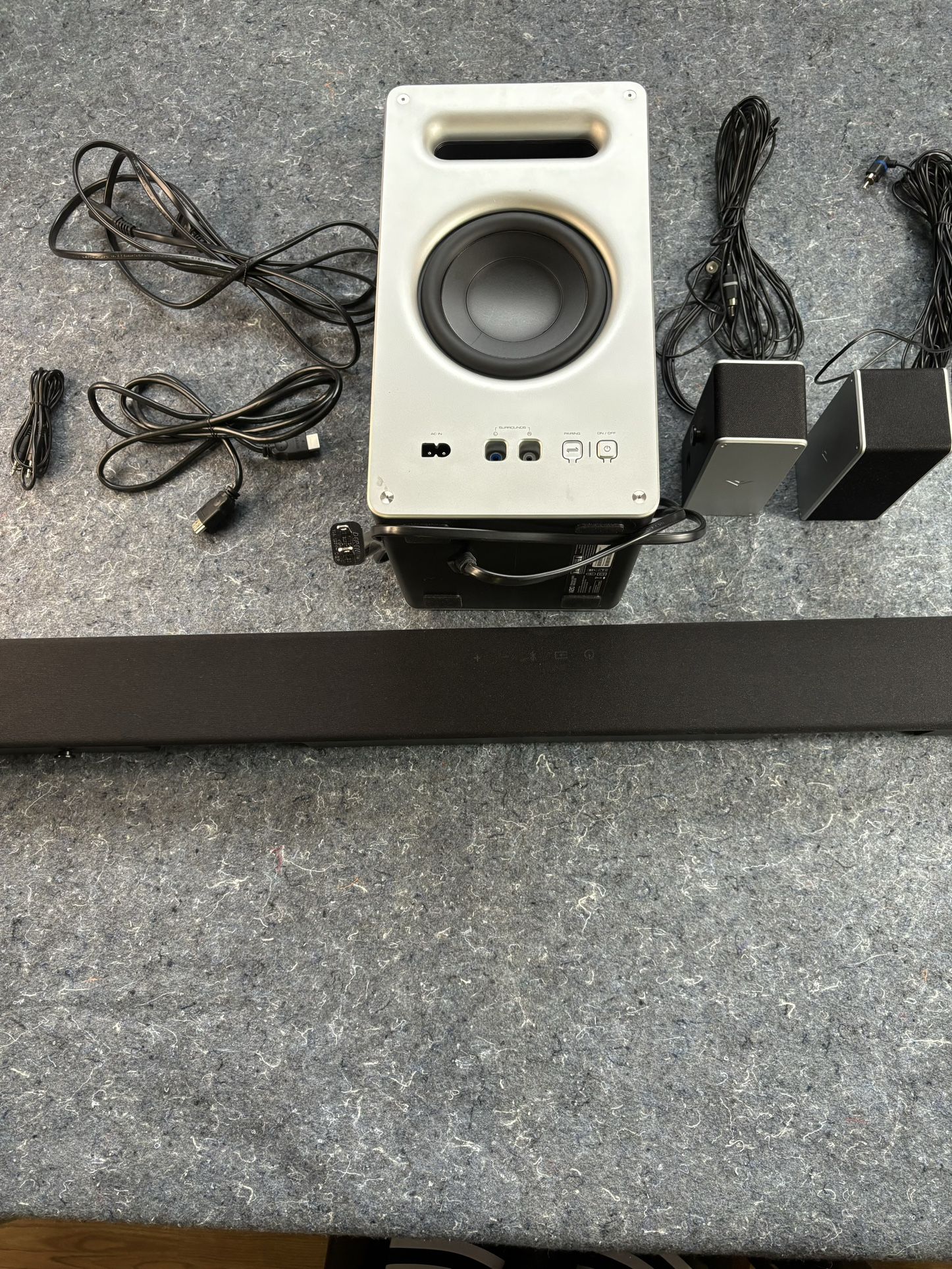 Vizio Surround With Subwoofer
