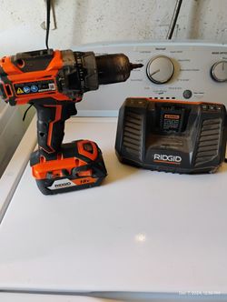 Ridgid Compact Drill 18v Works Perfect!