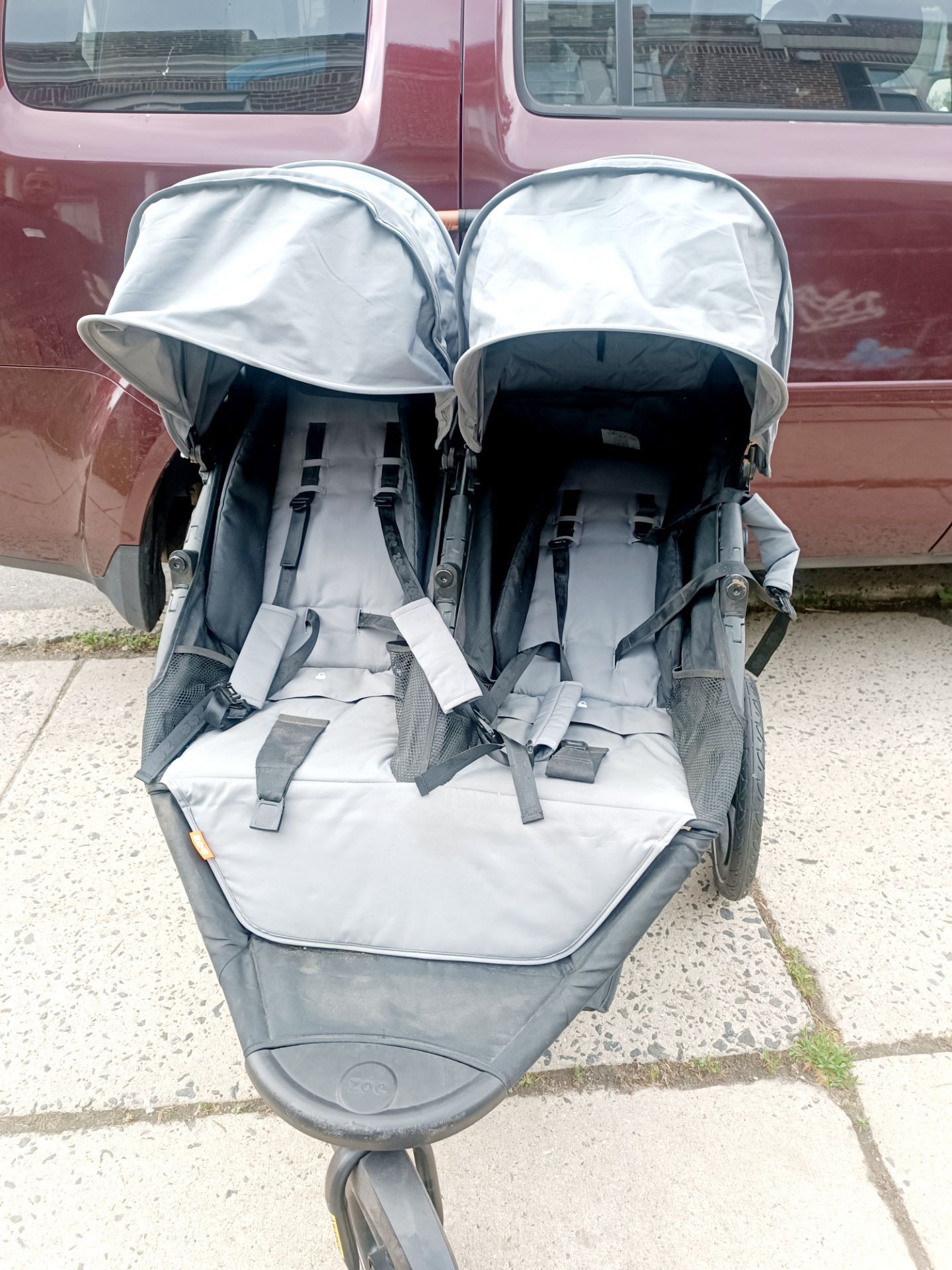 Zoe double jogging stroller
