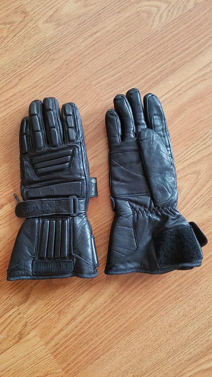 Leather gloves (motorcycle) - Winter