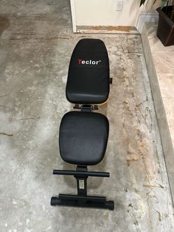 Adjustable workout bench
