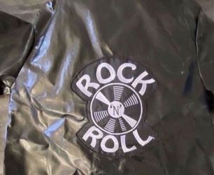 NEW Halloween Costume New Boy Fun World Rock N Roll 50s Jacket Size Medium 8-10 Theater Props