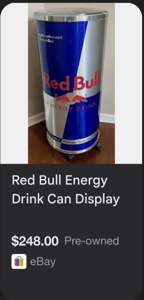 Great Redbull Cooler Just Needs New Lid 