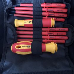 screwdrivers for electricians - interchangeable