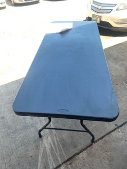 Cosco Signature 6ft Black Folding Table (Seats 6-8)