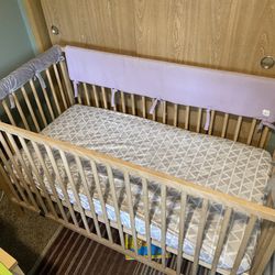 IKEA Singlar Crib - with Mattress