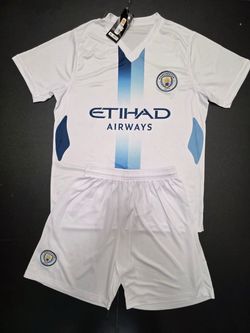 Manchester City Football Kit Jersey and Shorts