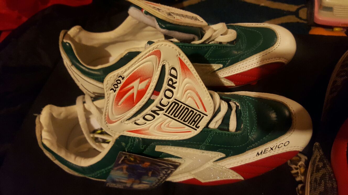 2002 copa mundial cuauhtémoc blanco soocer shoes