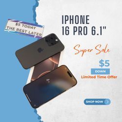 🚀 Unlocked  iPhone 16 Pro– Only $5 DOWN, Finance Your Upgrade Today! 💥