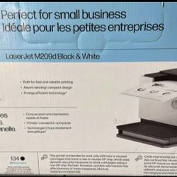 HP Laser Jet M209d B/W Printer