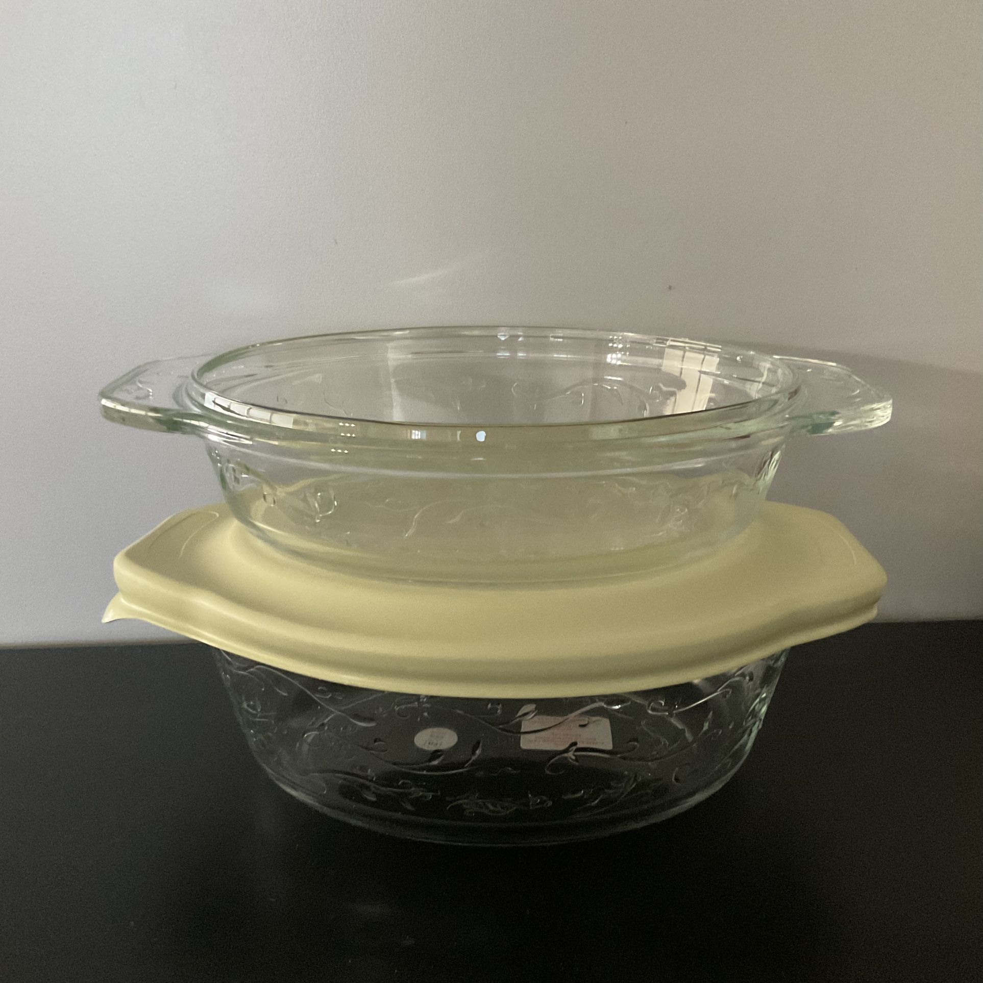 Princess House Fantasia Bake, Serve, & Store 3 In 1 Miracle Dish