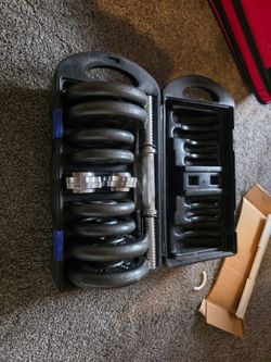 40lbs adjustable dumbbell