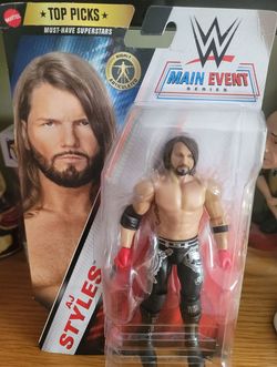 New AJ Styles Action Figure