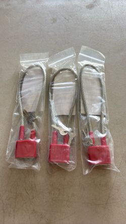 3 New cable locks