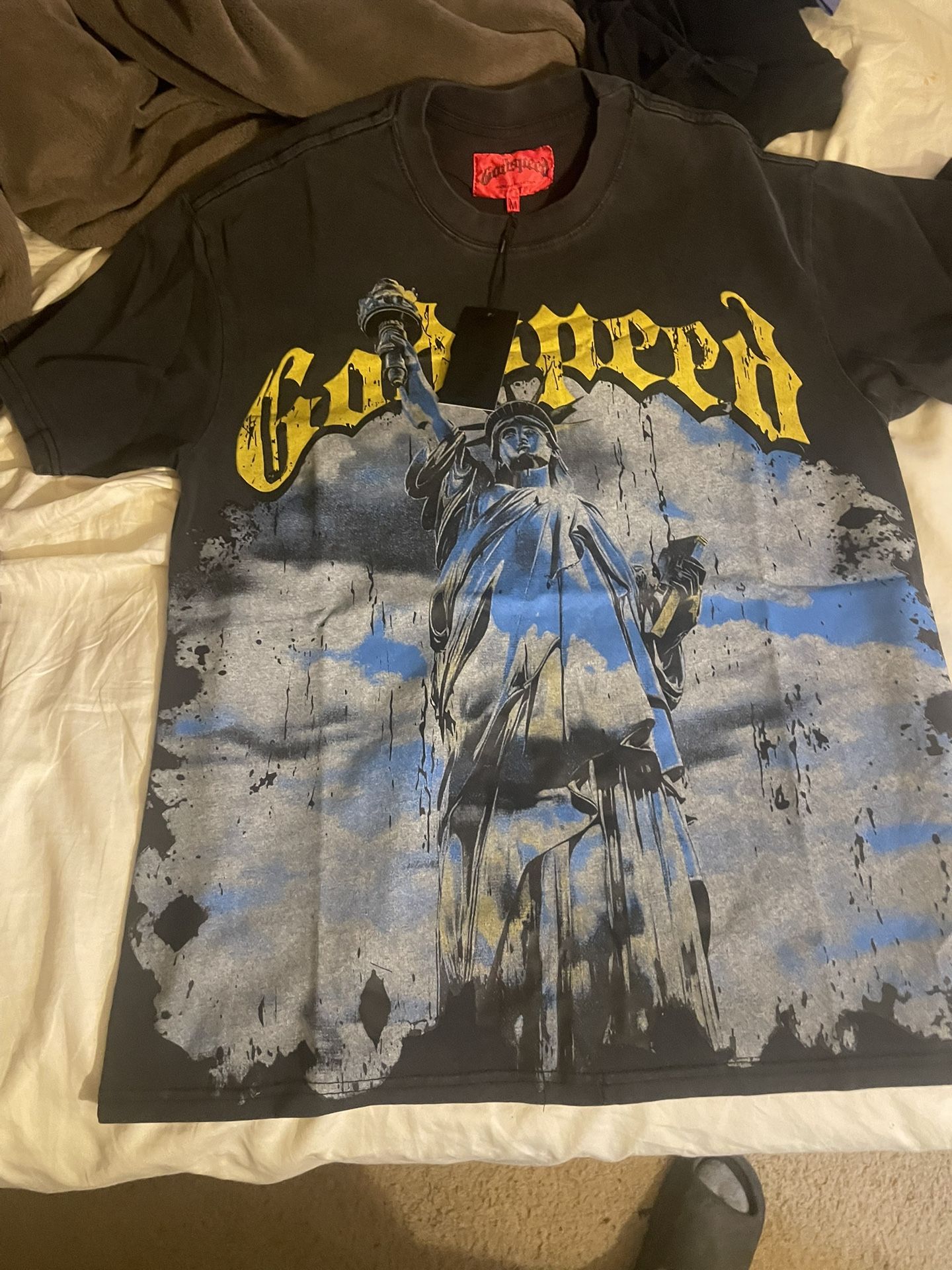 Godspeed Statue Of Liberty Black 