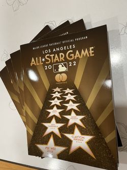 2022 MLB All Star Official Program