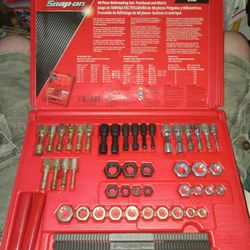 48 Piece SNAP-ON Rethreading  Set Metric And Fractional