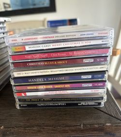10 Christmas and Broadway CDs