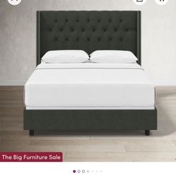 QUEEN BED - BLACK BRAND NEW IN BOX Brand New 350