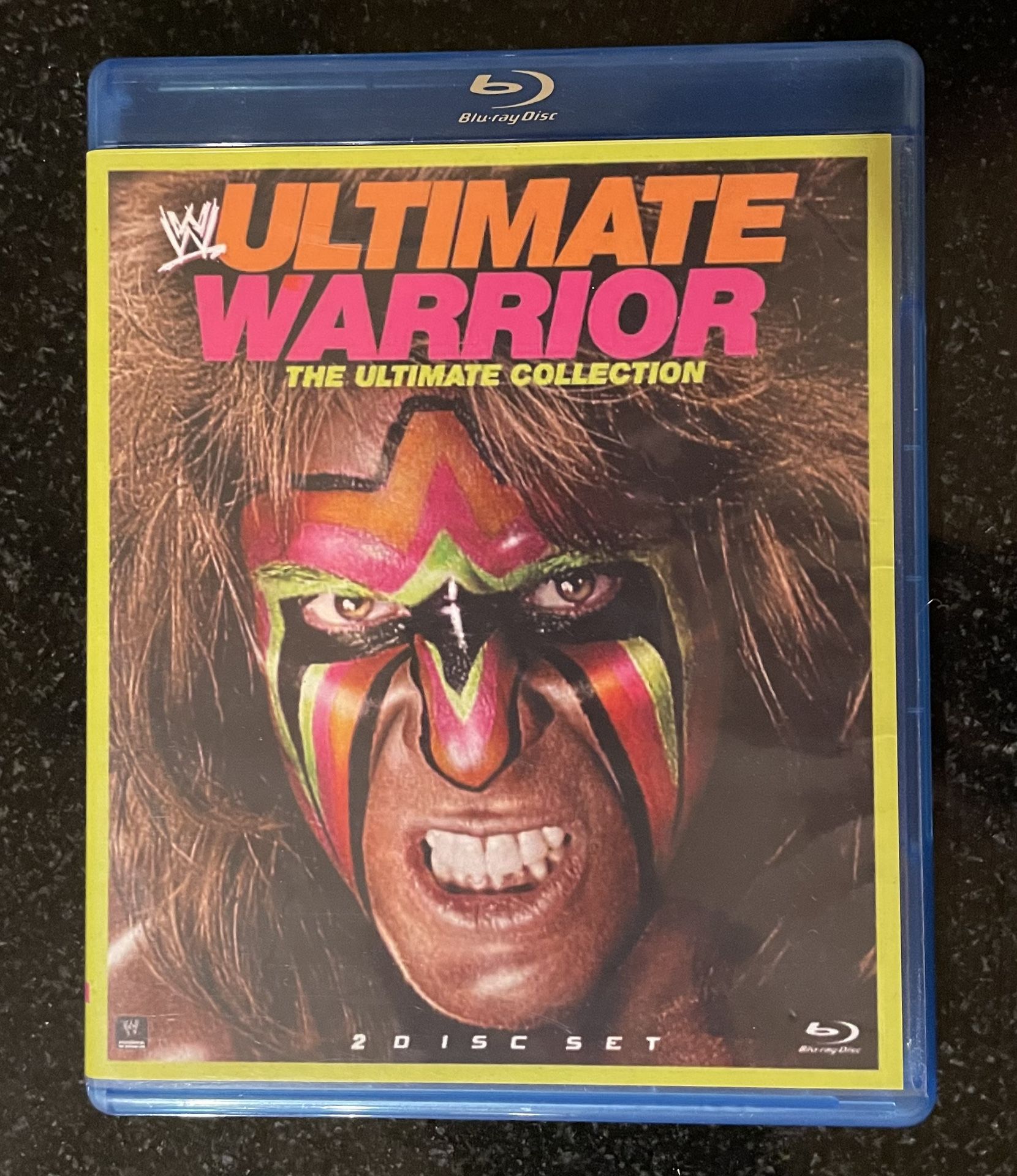 Ultimate Warrior WWF WWE Blu-Ray 2-Disc Set