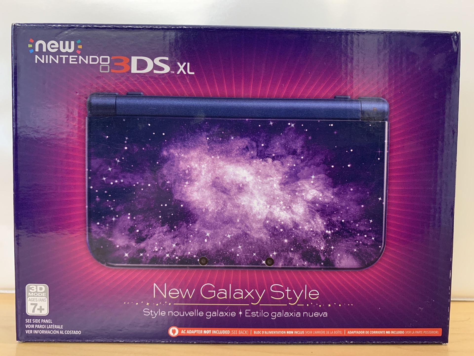 NIB Nintendo 3DS XL Galaxy Style