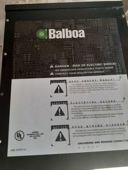 Balboa LDE240 Millennium Spa Control System